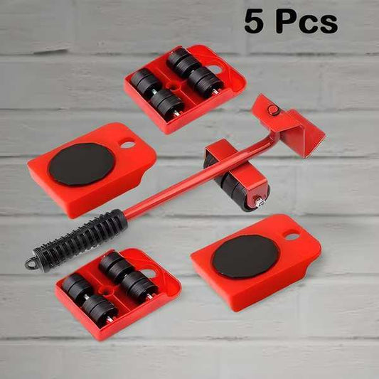 Furniture Lifter - Furniture Lifter Mover Tool Set Heavy Duty Furniture Shifting Lifting Moving Tool with Wheel Pads